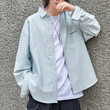オクスフォード ストライプ シャツ / Layla The reason for love Island Oxford Stripe Shirt S86 Mint (6594999713910)