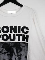 ソニック ボクシー スウェットシャツ / Sonic Boxy Sweatshirt (2color)