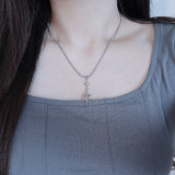 Shiny Cross Necklace
