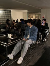 ダンブルウォッシュワイドカーゴパンツ / LMN Dumbled Washed Wide Cargo Pants (4 colors)