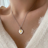 ハートスターレイヤードネックレス/gtt Heart Star Layered Necklace