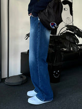 ハッシーブラシワイドデニムパンツ / HACCY BRUSH WIDE DENIM PANTS(ONE COLOR)