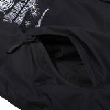 ロゴパッチバーシティジャケット/BSR2223FWJK020 DFR LOGO PATCH VARSITY JACKET BLACK