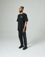Flower T-shirts (Black) (6555214676086)