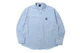 リセントロゴシグネイチャーシャツ/RECENT LOGO SIGNATURE SHIRT_SKY BLUE