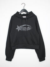 スタークロップパーカー / Star Crop Hooded Shirt (4color)