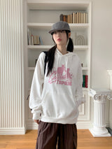 Asop Y2K Cat Star-printing Long-Sleeved Hoodie T-Shirt
