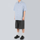 ピンタックハーフスラックス / Pintuck Half Slacks