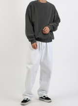 ロッコピグメントオーバーサイズフィットスウェットシャツ/Rocco Pigment Oversized Fit Sweatshirt_3color
