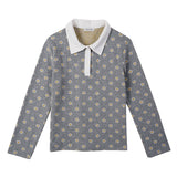 BLOOM COLLAR T-SHIRT_GREY (6600102674550)