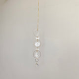 ゴールドマザーオブパールハンギングモバイル / Gold Mother of Pearl Hanging Mobile
