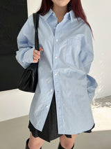 オールデイボクシーシャツ/All Day Boxy Shirt (4color)