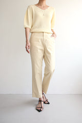 モニカジーンズ / MONIKA JEANS / SPAN BAGGY PANTS