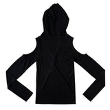 Cutting hood button T