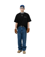 21SS DENIM BALL CAP (Deep blue) (6578204639350)