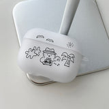 Aloha Puppy AirPods Case_matt