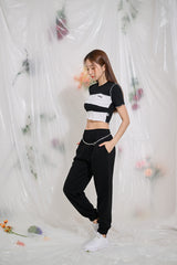 アンフッテッドショートスリーブクロップ / TOP(9284) Unfooted Short Sleeve Crop
