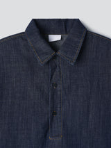 デニムスキッパーシャツ / Denim skipper shirt