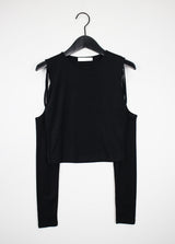 XオープンウォーマーTシャツ / X Open Warmer T-shirt (3color)