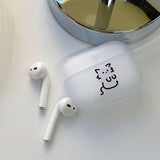 パープル - カラフルドンドンゴヤン AirPods ケース_マット