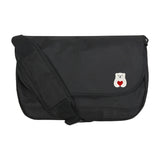 Polar Bear heart embroidery cross messenger bag