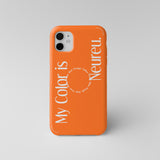 マイカラーケース / My Color Case (Orange Slim Hard)
