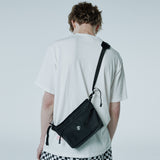 Logo cross bag BLACK (6563216097398)