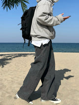 テイルバックピンタックデニムパンツ / TAIL BACK PINTUCK DENIM PANTS