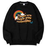 ミリオンレインボースウェットシャツ/MILLION RAINBOW SWEATSHIRT