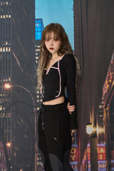 ストリングホックトップス / STRING HOOK TOP (BLACK)