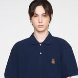 ベアエンブロイダリーショートスリーブTシャツ