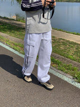 トラックレーンカーゴパンツ / Track lane cargo pants 3color