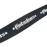 LOGO JACQUARD CANVAS WEBBING BELT