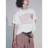 ゲットコネクテッドTシャツ / GET CONNECTED T-SHIRT_WH