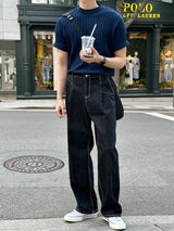Breen Cable Round Short-Sleeved Knit (5 colors)