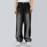 ブラッシュワイドジーンズ / Brush Black Wide Jeans