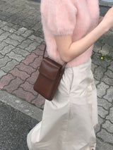 チェッククロスバッグ