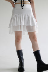 シルキーカンカンスカート / Silky Cancan Skirt (3color)