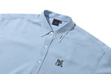 リセントロゴシグネイチャーシャツ/RECENT LOGO SIGNATURE SHIRT_SKY BLUE