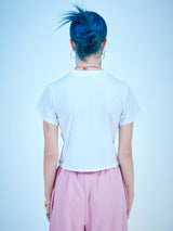 ピンクバースドケーキクロップTシャツ / PINK BIRTHDCAKE CROP T-SHIRTS(PN)
