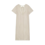 クロシェバックオープンワンピース / CROCHET BACK OPEN ONEPIECE (CREAM)