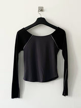 Nuer boat-neck T 