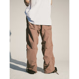 クリースナイロンバンディングパンツ / CREASE NYLON BANDING PANTS_INDIE PINK