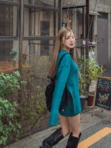 (UNISEX) キャミカルベーシックブラシニット