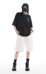 リフレクティブオーバーサイズTシャツ