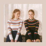 Rose Stem-Stripe Knit (6622132469878)