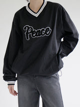 ピースナイロンスウェットシャツ / Piece Nylon Sweatshirt