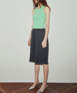 ロゴノースリーブトップ / LOGO SLEEVELESS TOP (GREEN)