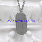 ドッグタグ チェーン ネックレス / [BLESSEDBULLET]DOGTAG II CHAIN NECKLACE_MINI/LARGE