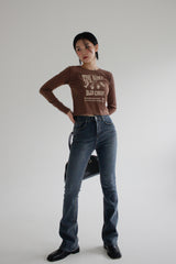 ビートルズリブドTシャツ / Beatles Ribbed T-shirt (3color)